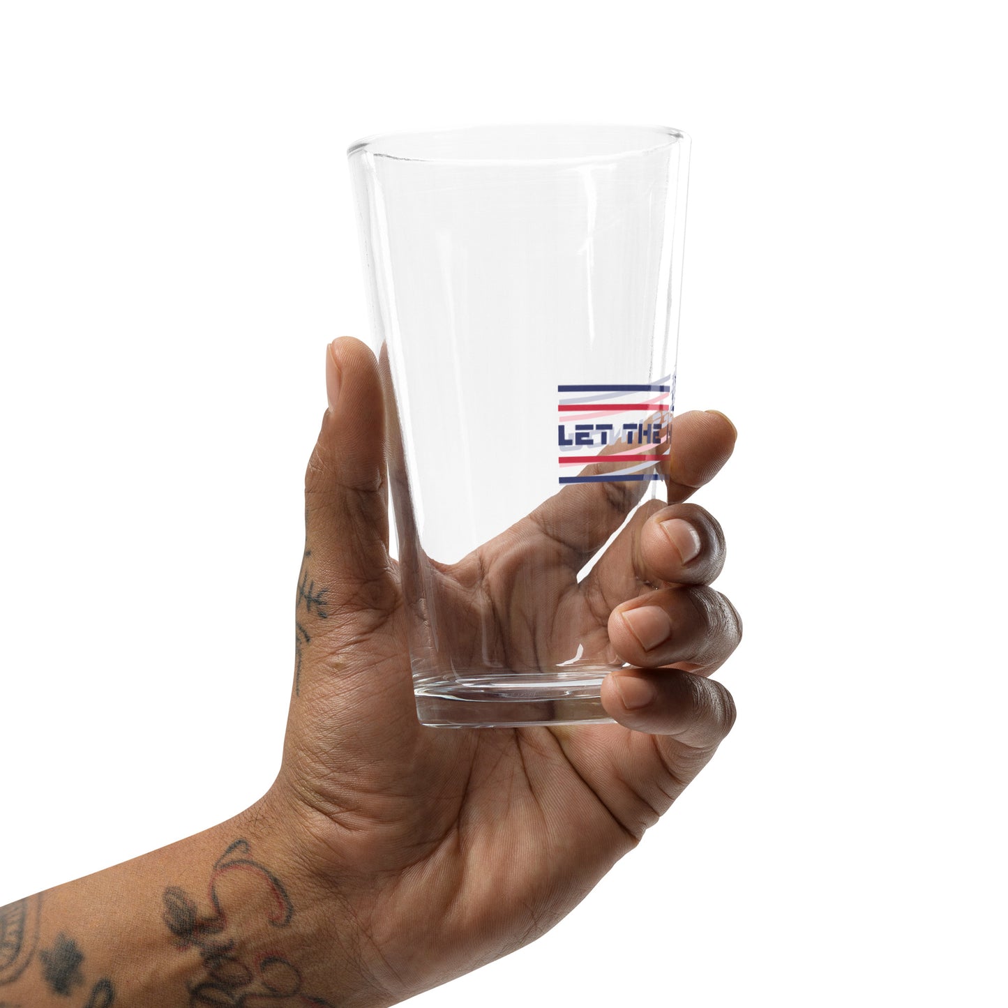 Shaker pint glass